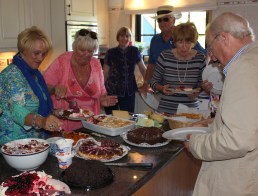 Just look at those desserts