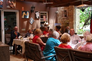 A gathering of friends