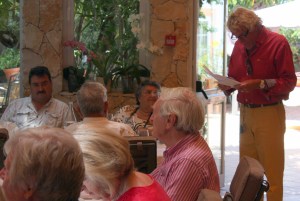 Introducing the colleagues and friends