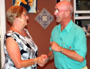 Presidents welcome to Sue