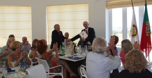 An Honor for the President and the club