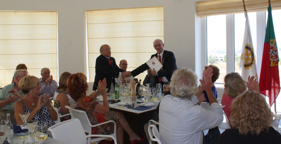 An Honor for the President and the club