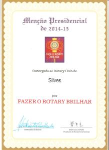 Certificate Rotary 001