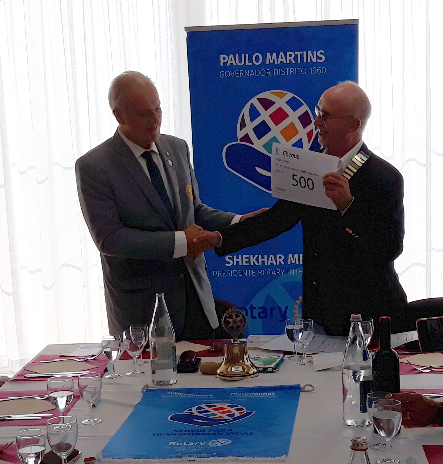 The governors Cheque