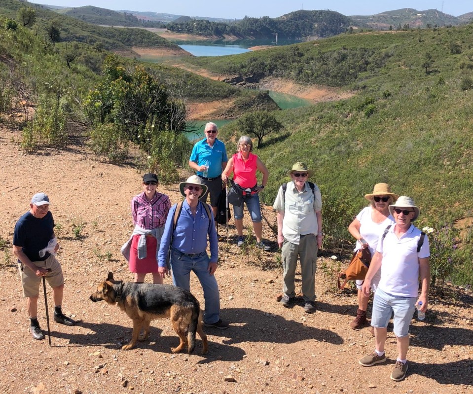 Still smiling half way