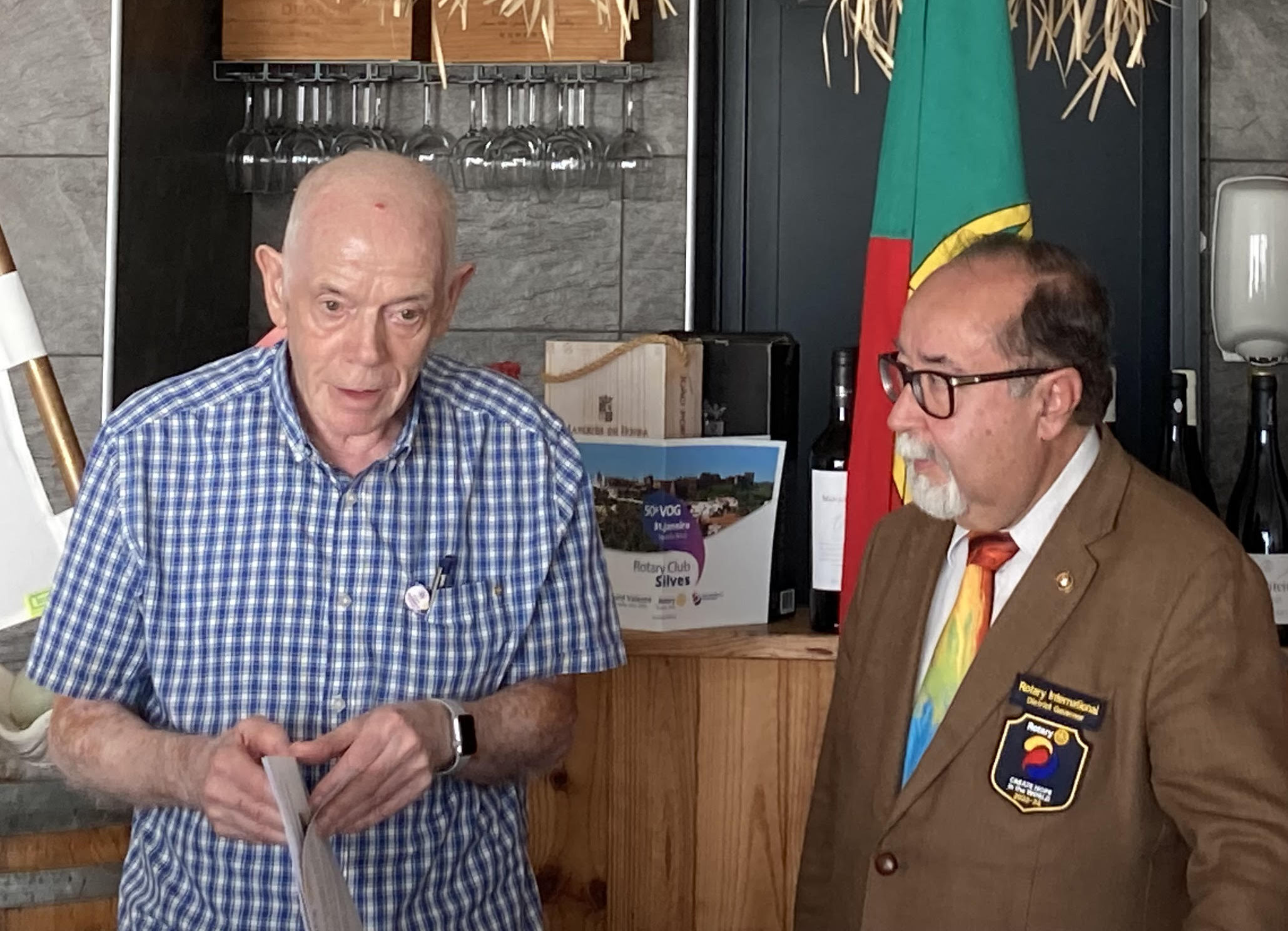 Jim and booklet cropped